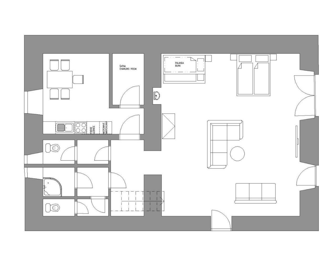 Apartmany Na Sumave Kasperske Hory Ngoại thất bức ảnh